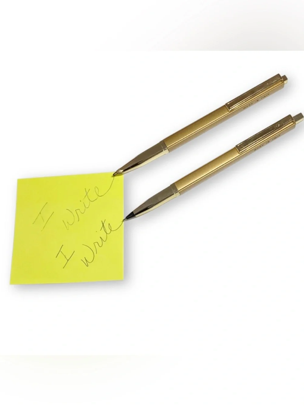 Vintage 1976 Montreal Olympics Gold Tone Pen and Pencil Set with COJO 76 Case